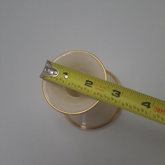 Lenox Eternal Fine China Taper Candle Holder Gold Trim - Picture 8 of 11